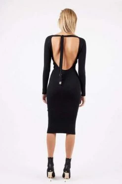 Elisabetta Franchi Feestjurken Party Dresses Black