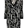 Elisabetta Franchi Casual Jurken Dress Black