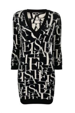 Elisabetta Franchi Casual Jurken Dress Black