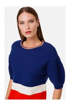 Elisabetta Franchi Casual Jurken Kortketenige Detail Verzorgd Blue 9 Elisabetta Franchi Casual Jurken Kortketenige Detail Verzorgd Blue -Elisabetta Franchi Winkel e97f13c43ad62f74fd4815e2be6348b4