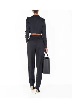 Elisabetta Franchi Vrijetijds Broeken Trousers Black 7 Elisabetta Franchi Vrijetijds Broeken Trousers Black -Elisabetta Franchi Winkel e9a83cc67e524e9c377346f3bbbefe75