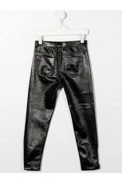 Elisabetta Franchi Lange Broeken Trousers Black