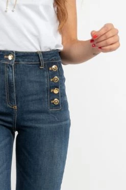 Straight Jeans Elisabetta Franchi Jeans Blue Blue -Elisabetta Franchi Winkel e9d148060c45da0e6dd10746977d73b8