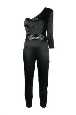 Elisabetta Franchi Jumpsuits & Tuinbroeken Jumpsuits Black