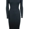 Elisabetta Franchi Casual Jurken Dress Black Black