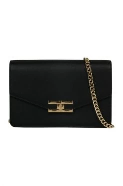 Elisabetta Franchi Schoudertassen Shoulder Bags Black