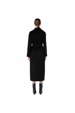 Elisabetta Franchi Trenchcoats & Mantels Belted Coats Black -Elisabetta Franchi Winkel ec1f22e32620044a18466d2fc3debed6