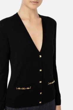 Elisabetta Franchi Vesten Cardigans Black