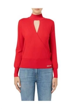 Elisabetta Franchi Coltruien Turtlenecks Red -Elisabetta Franchi Winkel ec4982083e4afcd31f494dee578e19ac