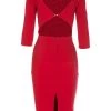Elisabetta Franchi Casual Jurken Midi Dresses Red