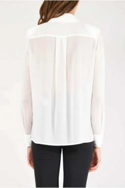 Elisabetta Franchi Longsleeve Shirts Formal Shirts White -Elisabetta Franchi Winkel ecd9c2ae0a8ae49aa824e17cfd02d97c