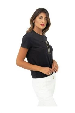 Elisabetta Franchi T-shirts T-shirt Black