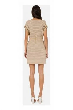 Elisabetta Franchi Casual Jurken Short Dresses Beige