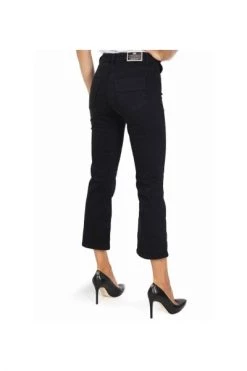 Elisabetta Franchi Cropped Jeans Black -Elisabetta Franchi Winkel ee5169b3d1170fa441398e635dd043be
