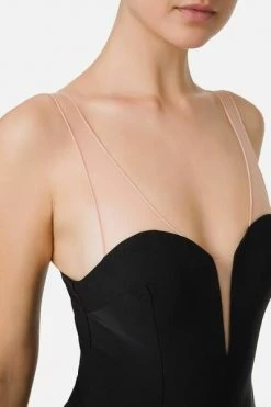 Elisabetta Franchi Feestjurken Party Dresses Black -Elisabetta Franchi Winkel ee5d0de06bd0377a80343aa892f20849