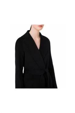 Elisabetta Franchi Trenchcoats & Mantels Coat Black -Elisabetta Franchi Winkel ef24c1290a863faaacd4aaf8685cf422