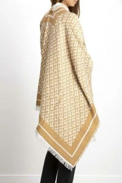 Elisabetta Franchi Poncho's CAPE Brown -Elisabetta Franchi Winkel efb751c65e59801d35c7adfd86a52165