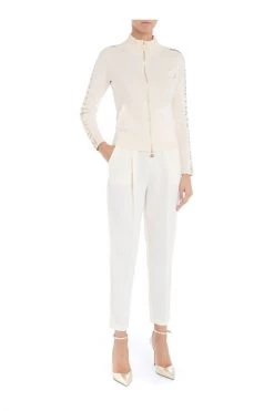 Elisabetta Franchi Vesten Cardigan Beige