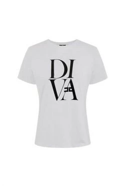 Elisabetta Franchi T-Shirts White -Elisabetta Franchi Winkel f09e41398a2db31a1d482489e827d379