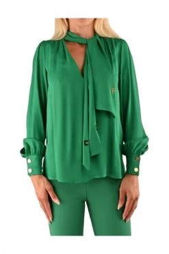 Elisabetta Franchi Blouses Green