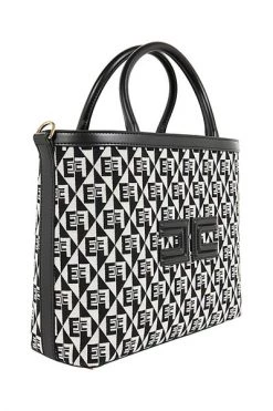 Elisabetta Franchi Shoppers Tote Bags Black -Elisabetta Franchi Winkel f0ccf611fb4bdffbedbaeeda37f59606