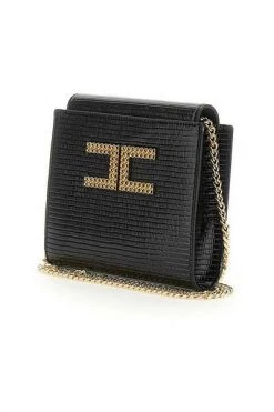 Schoudertassen ELISABETTA FRANCHI BLACK Black -Elisabetta Franchi Winkel f11c413d51b046952da4fd51a4a6b75f