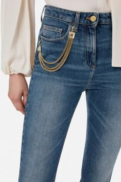 Elisabetta Franchi Skinny Jeans Blue -Elisabetta Franchi Winkel f11f73feca3b401821e3f8e3739a3295