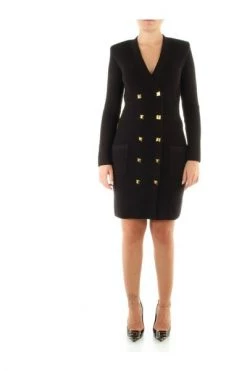 Elisabetta Franchi Casual Jurken Dresses Black