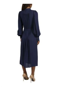 Elisabetta Franchi Casual Jurken GEORGETTE SHIRT DRESS Blue 5 Elisabetta Franchi Casual Jurken GEORGETTE SHIRT DRESS Blue -Elisabetta Franchi Winkel f28713df61c601b2b018f177dbd1b56d