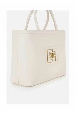 Elisabetta Franchi Handtassen Handbags White
