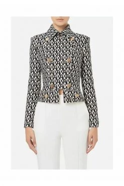 Elisabetta Franchi Blazers Black