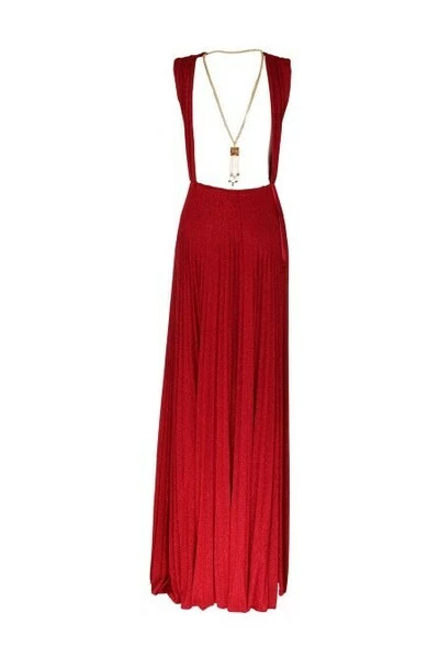 Elisabetta Franchi Feestjurken Party Dresses Red 1 Elisabetta Franchi Feestjurken Party Dresses Red
