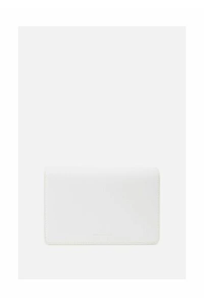 Elisabetta Franchi Schoudertassen Cross Body Bags White 1 Elisabetta Franchi Schoudertassen Cross Body Bags White