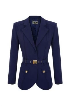 Elisabetta Franchi Blazers Blue