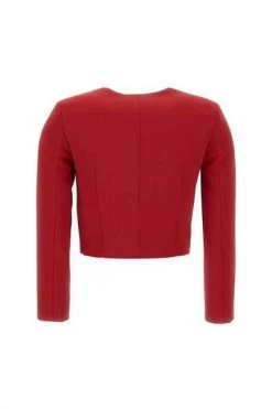 Vesten Elisabetta Franchi Jackets Red Red -Elisabetta Franchi Winkel f36ca080887918b283f9cb34663cbf12