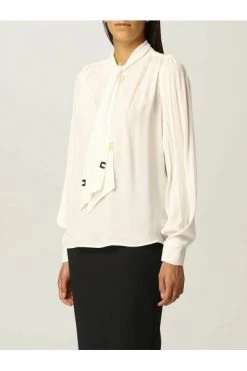Elisabetta Franchi Blouses Camicia Beige -Elisabetta Franchi Winkel f3c5f1145becf47d7f88350a301e4ff8