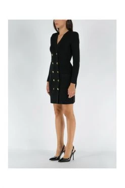 Elisabetta Franchi Casual Jurken Short Dresses Black