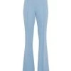 Elisabetta Franchi Wijde Broeken Trousers Blue