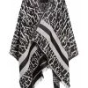 Elisabetta Franchi Kimono's Kimono Black