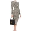 Elisabetta Franchi Casual Jurken Dress Black
