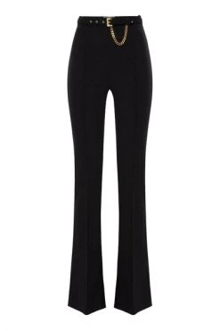 Elisabetta Franchi Pantalons Slim-fit Trousers Black -Elisabetta Franchi Winkel f5296903fa7f04f65dd568b7ca307a18