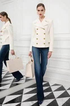 Elisabetta Franchi Blazers White 8 Elisabetta Franchi Blazers White -Elisabetta Franchi Winkel f5489a440052c8842a33644249d59158