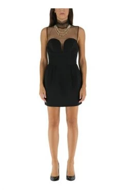 Elisabetta Franchi Feestjurken Short Dresses Black