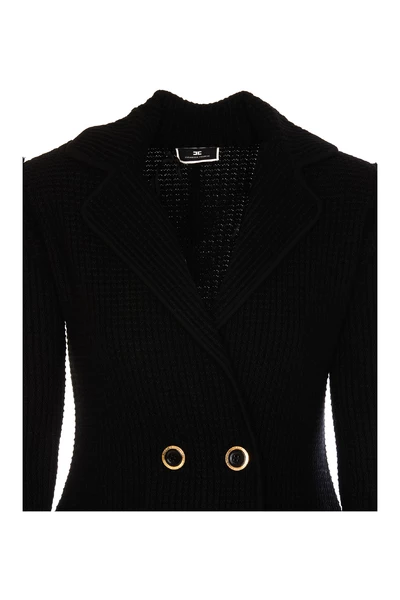 Elisabetta Franchi Blazers Black 4 Elisabetta Franchi Blazers Black - Afbeelding 4