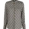Elisabetta Franchi Longsleeve Shirts Camicia CA00726E2 Black