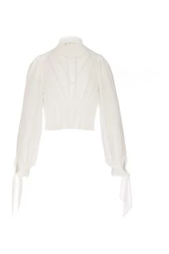 Elisabetta Franchi Blouses White -Elisabetta Franchi Winkel f6bfb624ea5f8d6f01a27edac39e1308