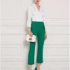 Elisabetta Franchi Broeken Trousers Green