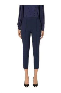 Elisabetta Franchi Pantalons Slim-fit Trousers Blue