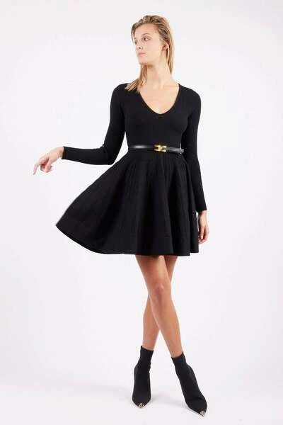 Elisabetta Franchi Feestjurken Party Dresses Black 1 Elisabetta Franchi Feestjurken Party Dresses Black