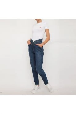 Elisabetta Franchi Boyfriend Jeans Loose-fit Jeans Blue -Elisabetta Franchi Winkel f77c7bf0ce3136338d1293172e3b20f5